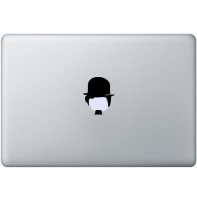 Charlie Chaplin MacBook Aufkleber